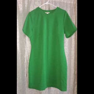 H & M Kelly Green Dress Size L